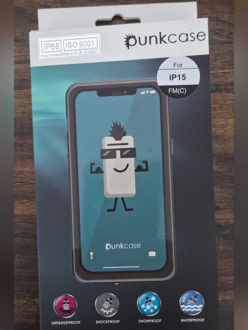 Waterproof iPhone 15 Case - Black